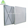 aluminum frame industrial primary pleated G3 G4 air filters